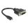 DeLOCK - Video / audio adaptor - micro HDMI (M) to DVI-D | 65563 DeLOCK - Video / audio adaptor - micro HDMI (M) to DVI-D | 65563