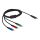 Delock 3 in 1 - Charge-only cable - 24 pin USB-C male to | 86596 Delock 3 in 1 - Charge-only cable - 24 pin USB-C male to | 86596