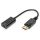DIGITUS - Adapter - DisplayPort male latched to | DB-340415-002-S DIGITUS - Adapter - DisplayPort male latched to | DB-340415-002-S