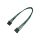 Nanoxia - Power splitter - 4 PIN internal power (F) to | NX4PV3EG Nanoxia - Power splitter - 4 PIN internal power (F) to | NX4PV3EG