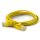 Wantec  Cable, Network, CAT 6a, UTP, 1.5 m, RJ-45, CE yellow 7286