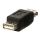 Lindy - USB gender changer - USB (F) to USB (F) - black | 71230