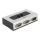 DeLock - Switch - 3 x serial - desktop, wall-mountable | 87729