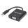 Manhattan USB-C to VGA Converter Cable, 1080p@60Hz, Blac | 151771 Manhattan USB-C to VGA Converter Cable, 1080p@60Hz, Blac | 151771
