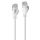 Lindy 5m Cat.6A UFTP Ultra Slim Netzwerkkabel grau CAT 6a 47596