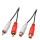 Lindy Premium Audio extension cable RCA x 2 (M) to RCA x 35674 Lindy Premium Audio extension cable RCA x 2 (M) to RCA x 35674
