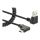 Manhattan USBC to USBA Cable, 1m, Male to Male, Black, 356220 Manhattan USBC to USBA Cable, 1m, Male to Male, Black, 356220