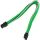Nanoxia NX8PE3EGWS. Cable length: 0.3 m, Connector NX8PE3EGWS Nanoxia NX8PE3EGWS. Cable length: 0.3 m, Connector NX8PE3EGWS
