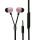 2GO InEar StereoHeadsetLuxury rose ZipperStyle 794477