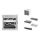 Digitus DN-10-SET-1 - Cabinet - 254 mm, 312 x 100 mm (wxd) - with Digitus DN-10-SET-1 - Cabinet - 254 mm, 312 x 100 mm (wxd) - with