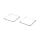 Rittal DK - Fan panel cover plate - RAL 7035 (pack of 6 | 7507760