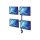 Manhattan TV & Monitor Mount, Desk, Double-Link Arms, 4 | 461566 Manhattan TV & Monitor Mount, Desk, Double-Link Arms, 4 | 461566