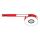 Zebra ZBand UltraSoft Adhesive white, red 25 x 279 10015355RK Zebra ZBand UltraSoft Adhesive white, red 25 x 279 10015355RK
