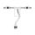 Fellowes Eppa - Mounting kit (desk clamp mount, grommet | 9909401 Fellowes Eppa - Mounting kit (desk clamp mount, grommet | 9909401