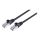 Intellinet Network Patch Cable, Cat6, 0.5m, Black, Coppe | 735209 Intellinet Network Patch Cable, Cat6, 0.5m, Black, Coppe | 735209