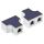 Good Connections Modular T-Adapter 1x RJ45-Buchse an 2 | GC-N0153 Good Connections Modular T-Adapter 1x RJ45-Buchse an 2 | GC-N0153
