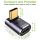 Techly USB-C Adapter Male Female Angled 90 40Gbps 4K and 8K