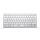 INCA Keyboard IBK-565BT Bluetooth 5.0 Smart Silver German IBK565BT