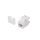 Lanberg KSU5-1000 - Flat - White - RJ-45 - LSA - Female - Female