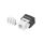 Lanberg KSU6-2000 - Flat - Black - White - RJ-45 - Female - 22/26 Lanberg KSU6-2000 - Flat - Black - White - RJ-45 - Female - 22/26