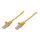 Intellinet Network Patch Cable, Cat6A, 0.25m, Yellow, Co | 737036