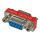 Lindy Mini Gender Changer - Gender changer - DB-9 (F) to  | 70072