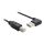 DeLOCK Easy - USB cable - USB (M) left/right angled, reve | 85167 DeLOCK Easy - USB cable - USB (M) left/right angled, reve | 85167