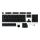 ASUS ROG PBT Doubleshot - Keycap set - black | 90MP02P0-BAUA00