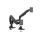 Equip 17"-35" Heavy-Duty Dual Monitor Desk Mount Bracket, Black 650182