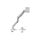 Equip 17"-49" Heavy-Duty Monitor Desk Mount Bracket, White 650181
