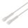 IntellinetCat6a FFTP FlexiBoot Slim Network Patch Cable, 2 m, Gray