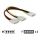 DeLOCK Power splitter 4 PIN internal power (M) to 4 PIN 82100 DeLOCK Power splitter 4 PIN internal power (M) to 4 PIN 82100