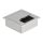 Delock - Cable grommet - silver | 66860