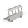 Delock - Modular insert DIN-rail mounting bracket - 4 por | 88140