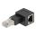 Delock - Network adapter - RJ-45 (M) right-angled to RJ-4 | 87864