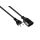 Alcasa P0300-S010 / 1 m / Power plug type C / H03VVH2-F2 / 250 V