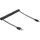Delock USB 2.0 Spiralkabel Typ-A Stecker zu Type-C 0.45 m | 90368