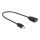 DeLOCK - HDMI adapter - HDMI (F) to micro HDMI (M) - 20 c | 65687 DeLOCK - HDMI adapter - HDMI (F) to micro HDMI (M) - 20 c | 65687