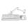 Ergotron LX Pro - Keyboard/mouse arm mount tray - ad | 45-685-290 Ergotron LX Pro - Keyboard/mouse arm mount tray - ad | 45-685-290