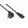 Cabelmeister protective contact plug 90 weighted to C13 black 1.8m SK0130S018 Cabelmeister protective contact plug 90 weighted to C13 black 1.8m SK0130S018