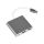 Gembird A-CM-HDMIF-02-SG - Adapter - 24 pin USB-C male to HDMI, U Gembird A-CM-HDMIF-02-SG - Adapter - 24 pin USB-C male to HDMI, U