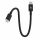 Apple USBC to Woven Short Cable Bolt Black Cable MEQ94ZMA Apple USBC to Woven Short Cable Bolt Black Cable MEQ94ZMA