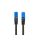 Lanberg PCF6A-10CC-0150-BK / 1.5 m / Cat6a / S/FTP (S-STP) / RJ-4 Lanberg PCF6A-10CC-0150-BK / 1.5 m / Cat6a / S/FTP (S-STP) / RJ-4