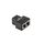 Lanberg ADS-RJ45-2RJ45-OS / Cable splitter / Black / Female / 1 x