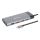 Manhattan USBC DockHub, Ports (x10): Ethernet, HDMI (x2 130714 Manhattan USBC DockHub, Ports (x10): Ethernet, HDMI (x2 130714