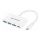 Manhattan Hub 3 USBA and 1 USBC ports, power delivery 168434 Manhattan Hub 3 USBA and 1 USBC ports, power delivery 168434