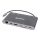 Manhattan USBC DockHub with Card Reader, Ports (x8): 152808 Manhattan USBC DockHub with Card Reader, Ports (x8): 152808
