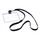 DURABLE Name badge for 60 x 90 mm black, transparent 813901