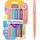 Paper Mate Flair Felt Tip Pens, Medium Point (0.7mm), Tropical Colours, 6Pcs