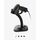 Inateck BCST-33 1D barcode scanner, wired, with intelligent mount black